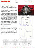 Technical Data sheet describing flat field aberration corrected spectrograph