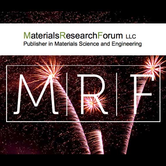 Materials Research Forum LLC is to focus exclusively on materials related research and serve the INDIVIDUAL publishing needs of researchers in this field Materials Research Forum is managed by Thomas Wohlbier